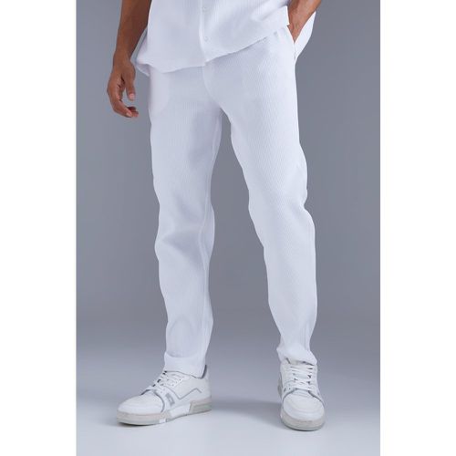 Pantalon court plissé - S - Boohooman - Modalova