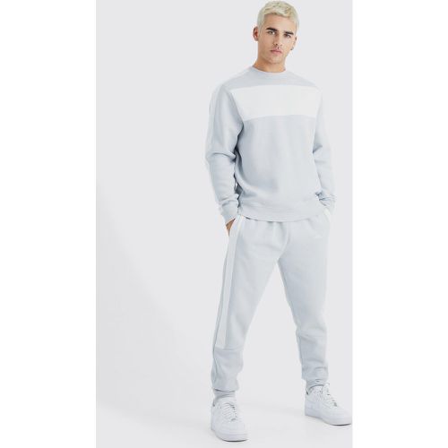 Survêtement color block - XL - Boohooman - Modalova