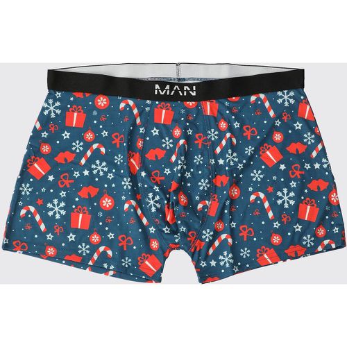 Grande taille - Boxer à imprimé Noël - XXXL - Boohooman - Modalova