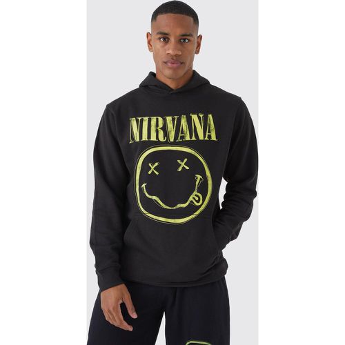 Sweat à capuche officiel Nirvana - M - Boohooman - Modalova