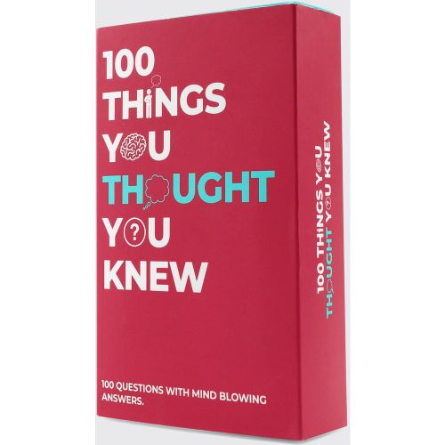 Jeu 100 choses que vous pensiez savoir - ONE SIZE - Boohooman - Modalova