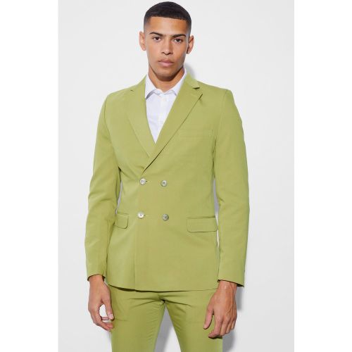 Blazer croisé cintré - 40 - Boohooman - Modalova