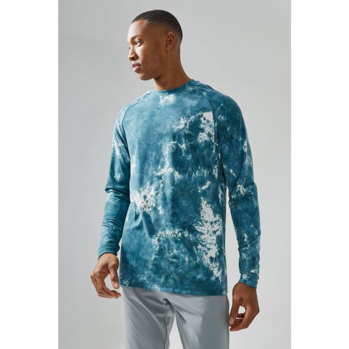 Top de sport cintré tie dye - MAN Active - S - Boohooman - Modalova