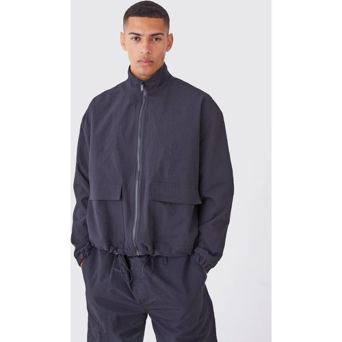 Veste Harrington zippée - Boohooman - Modalova