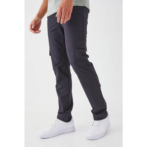 Pantalon cargo droit - 28 - Boohooman - Modalova