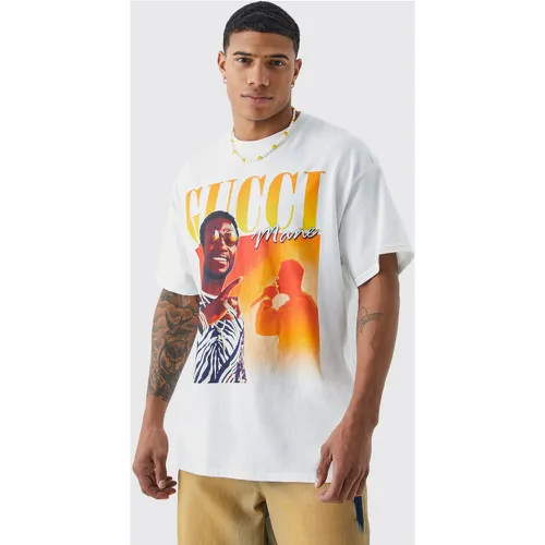 T-shirt oversize à imprimé Gucci Mane - Boohooman - Modalova