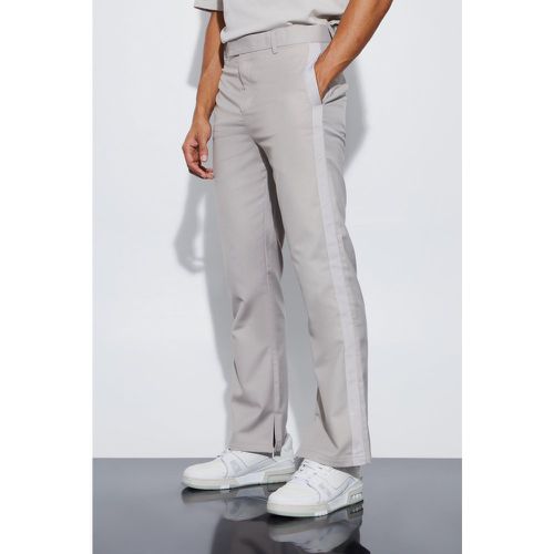 Pantalon de costume ultra brillant fendu - 28 - Boohooman - Modalova