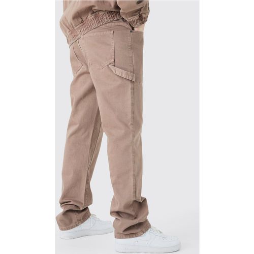 Tall - Jean charpentier large surteint - 34 - Boohooman - Modalova