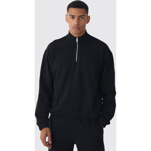 Sweat oversize épais à col montant - M - Boohooman - Modalova