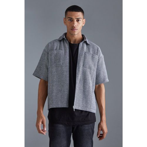 Chemise oversize à manches courtes - L - Boohooman - Modalova