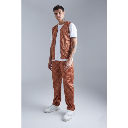 Ensemble utilitaire avec débardeur et pantalon droit - L - Boohooman - Modalova