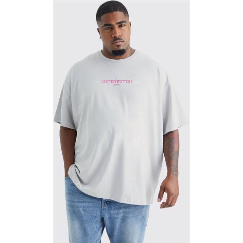Grande taille - T-shirt oversize basique - - XXXL - Boohooman - Modalova