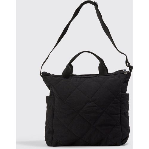 Tote bag matelassé - ONE SIZE - Boohooman - Modalova