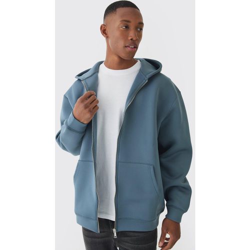 Sweat à capuche oversize zippé homme - M - Boohooman - Modalova