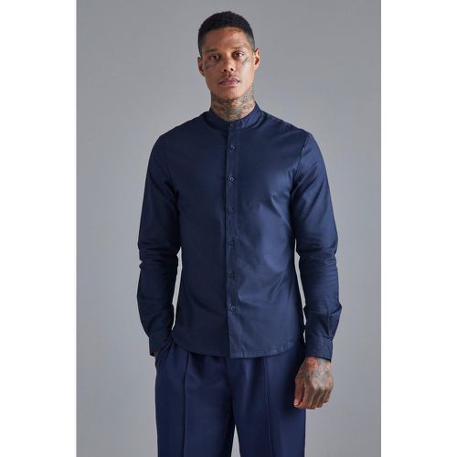 Chemise cintrée à manches longues - S - Boohooman - Modalova