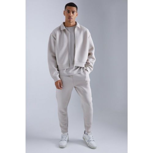 Ensemble oversize Harrington homme - S - Boohooman - Modalova