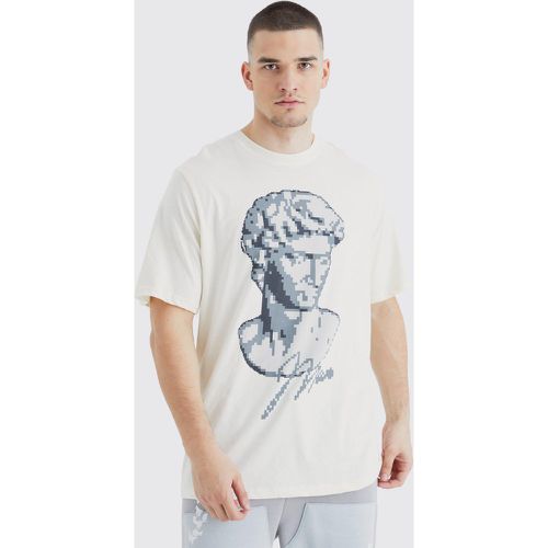 Tall - T-shirt imprimé statue - Boohooman - Modalova