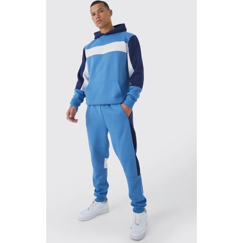 Tall - Survêtement color block - M - Boohooman - Modalova