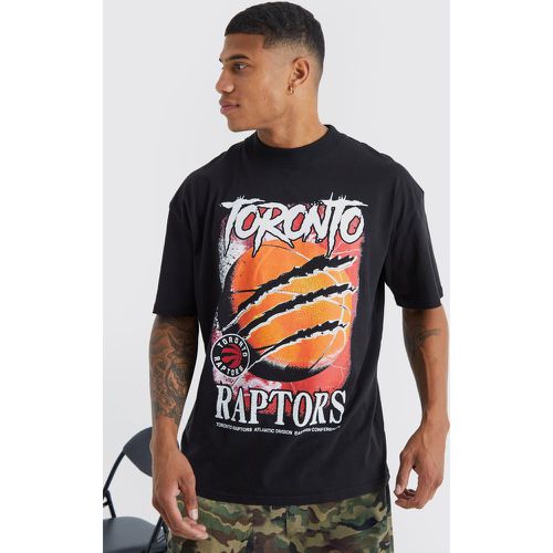 T-shirt à imprimé Toronto Raptors - Boohooman - Modalova