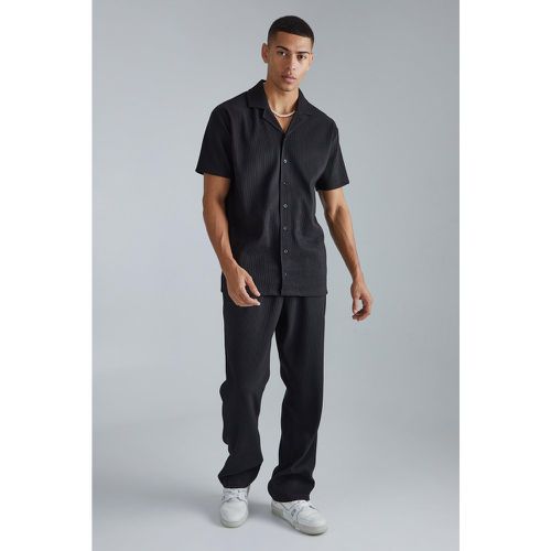 Ensemble oversize avec chemise et pantalon - S - Boohooman - Modalova