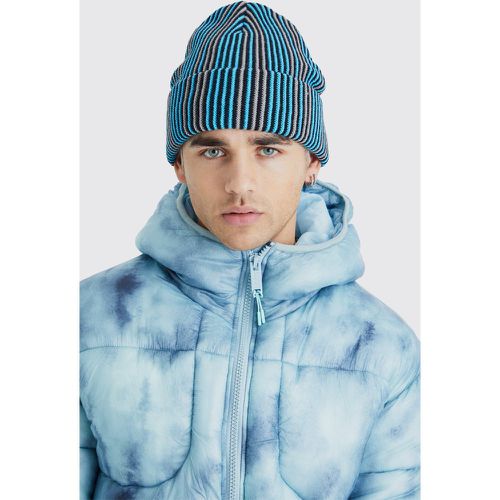 Bonnet à rayures - ONE SIZE - Boohooman - Modalova