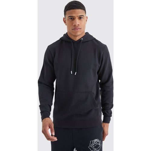 Sweat à capuche cintré basique homme - L - Boohooman - Modalova