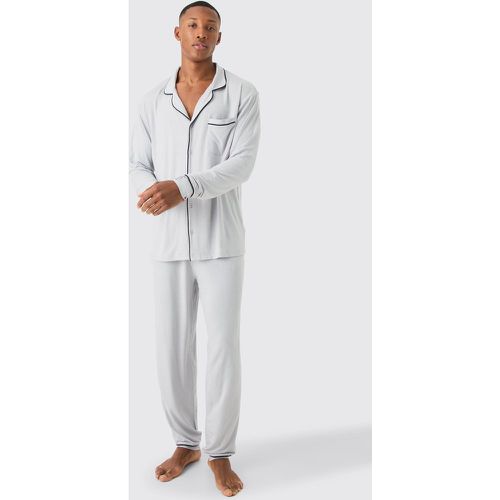 Ensemble premium avec chemise oversize et bas - XL - Boohooman - Modalova