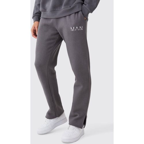 Man Split Hem Jogger - Boohooman - Modalova