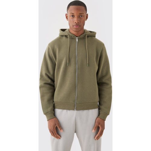Sweat à capuche ample zippé homme - M - Boohooman - Modalova