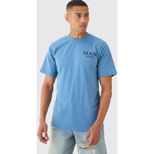 T-shirt basique à col ras-du-cou - MAN - S - Boohooman - Modalova