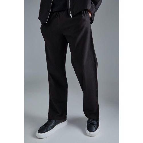 Pantalon droit à fente - XS - Boohooman - Modalova