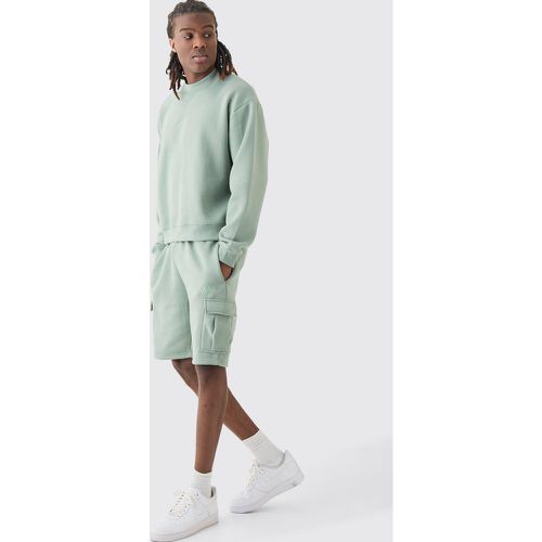 Survêtement oversize avec short cargo - L - Boohooman - Modalova