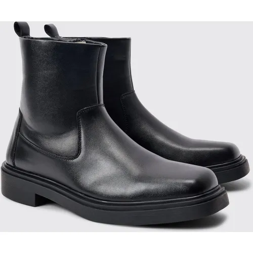 Bottines zippées - 41 - Boohooman - Modalova