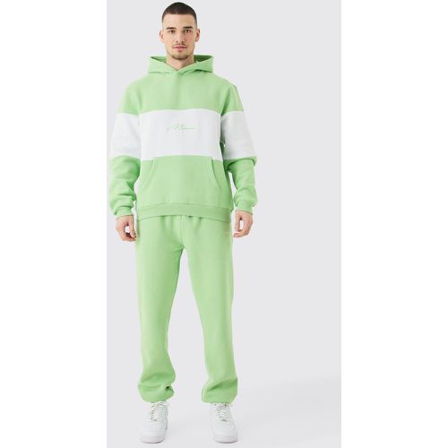 Tall - Survêtement color block - MAN - S - Boohooman - Modalova