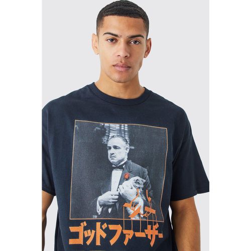 T-shirt oversize imprimé Godfather - Boohooman - Modalova