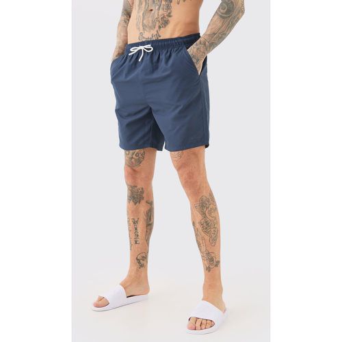 Tall - Short de bain mi-long à logo signature - MAN - M - Boohooman - Modalova