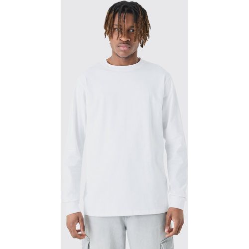 Tall Long Sleeve Crew Neck T-shirt - Boohooman - Modalova