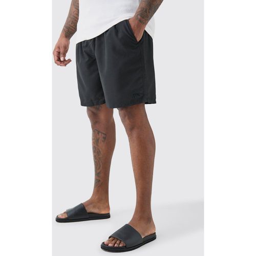 Grande taille - Short de bain mi-long uni - XXXL - Boohooman - Modalova