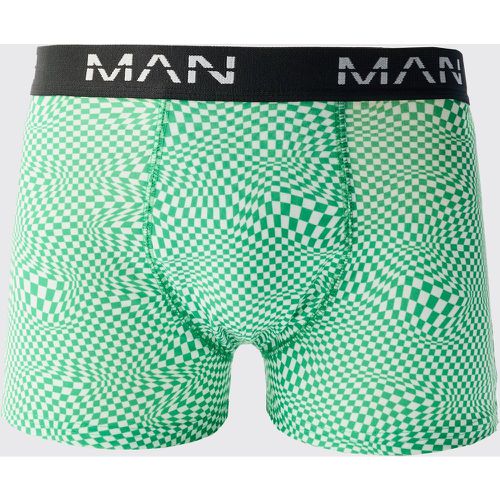 Boxer à imprimé abstrait - M - Boohooman - Modalova