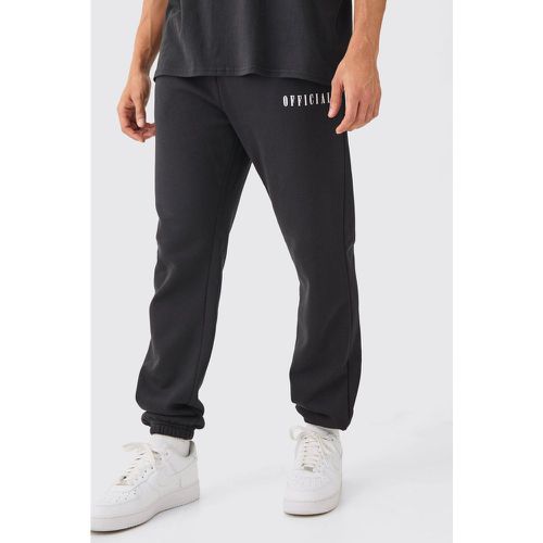 Jogging droit - Official - S - Boohooman - Modalova