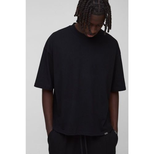 T-shirt épais oversize à col montant - S - Boohooman - Modalova
