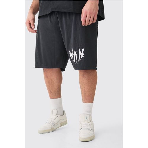 Grande taille - Short de basket en mesh - XXL - Boohooman - Modalova