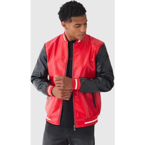 Veste universitaire unie homme - XS - Boohooman - Modalova