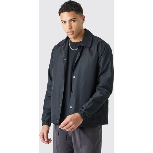 Veste coach avec col à revers homme - S - Boohooman - Modalova