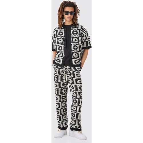 Ensemble en crochet avec polo oversize - S - Boohooman - Modalova