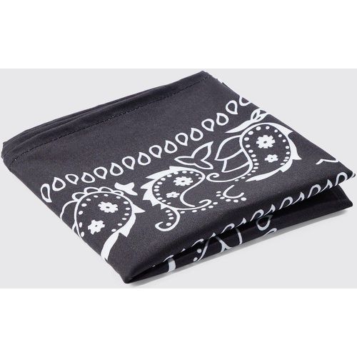 Bandana à imprimé cachemire - ONE SIZE - Boohooman - Modalova