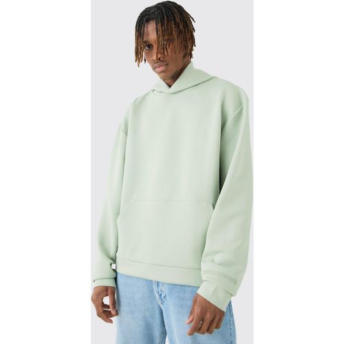Tall - Sweat à capuche oversize à imprimé néoprène homme - S - Boohooman - Modalova