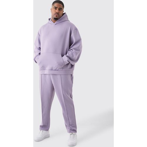 Grande taille - Survêtement oversize avec sweat à capuche - XXL - Boohooman - Modalova