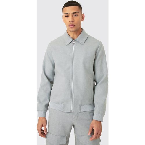 Veste Harrington habillée - M - Boohooman - Modalova