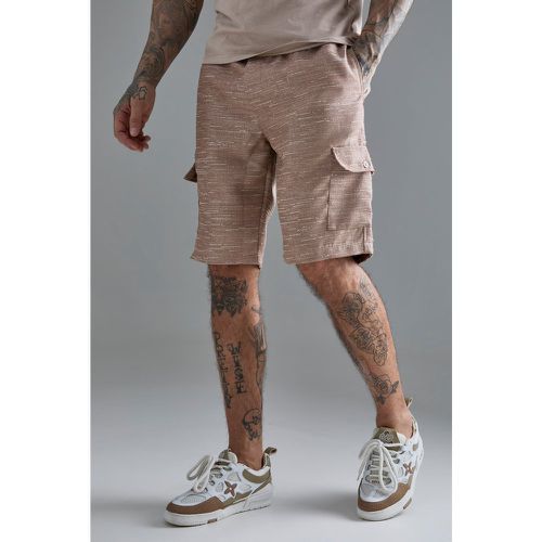 Tall - Short cargo texturé - S - Boohooman - Modalova